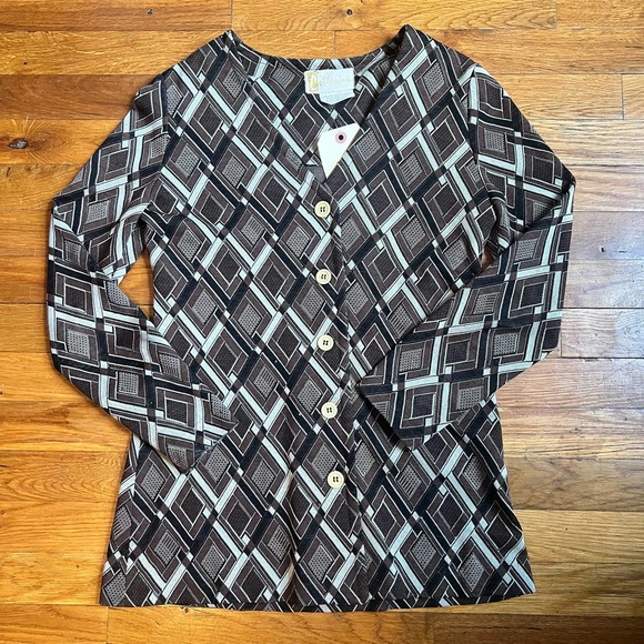 Vintage 1970s Collegian of California Long Sleeve Shirt - Picture 1 of 4